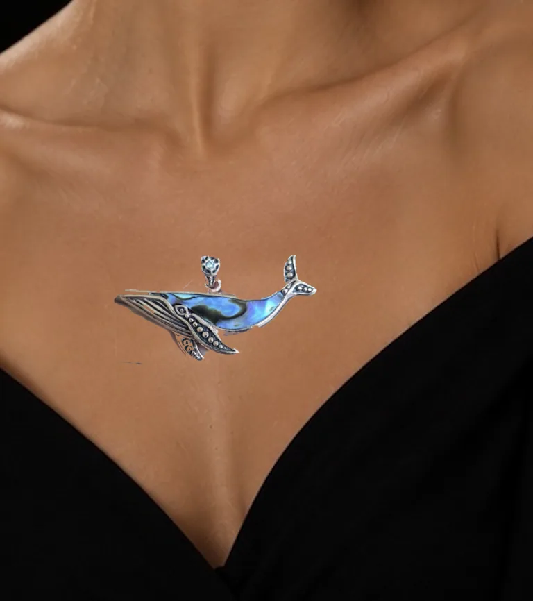 Whale Star worn